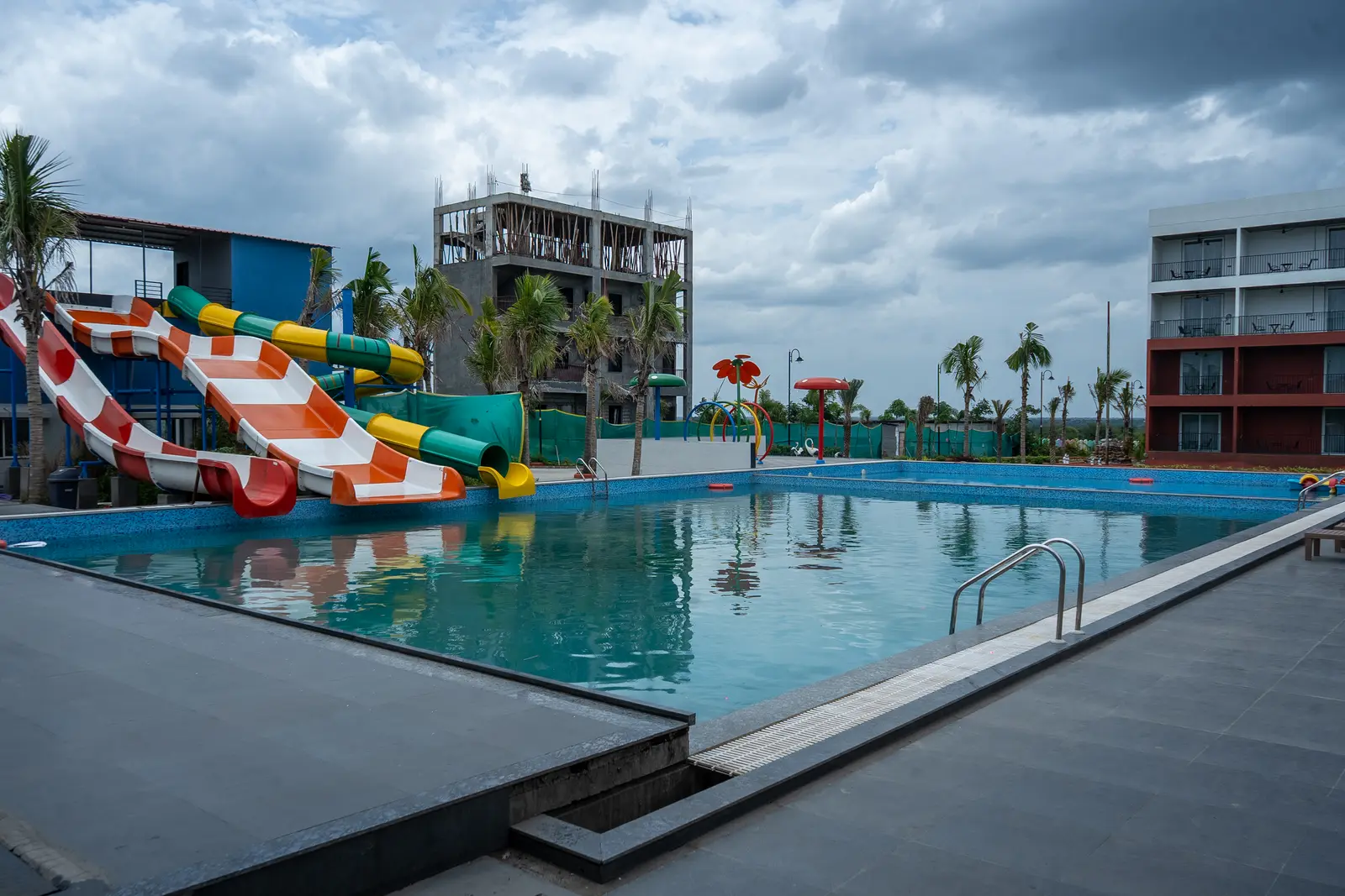 Indoor swimming pool at the resort